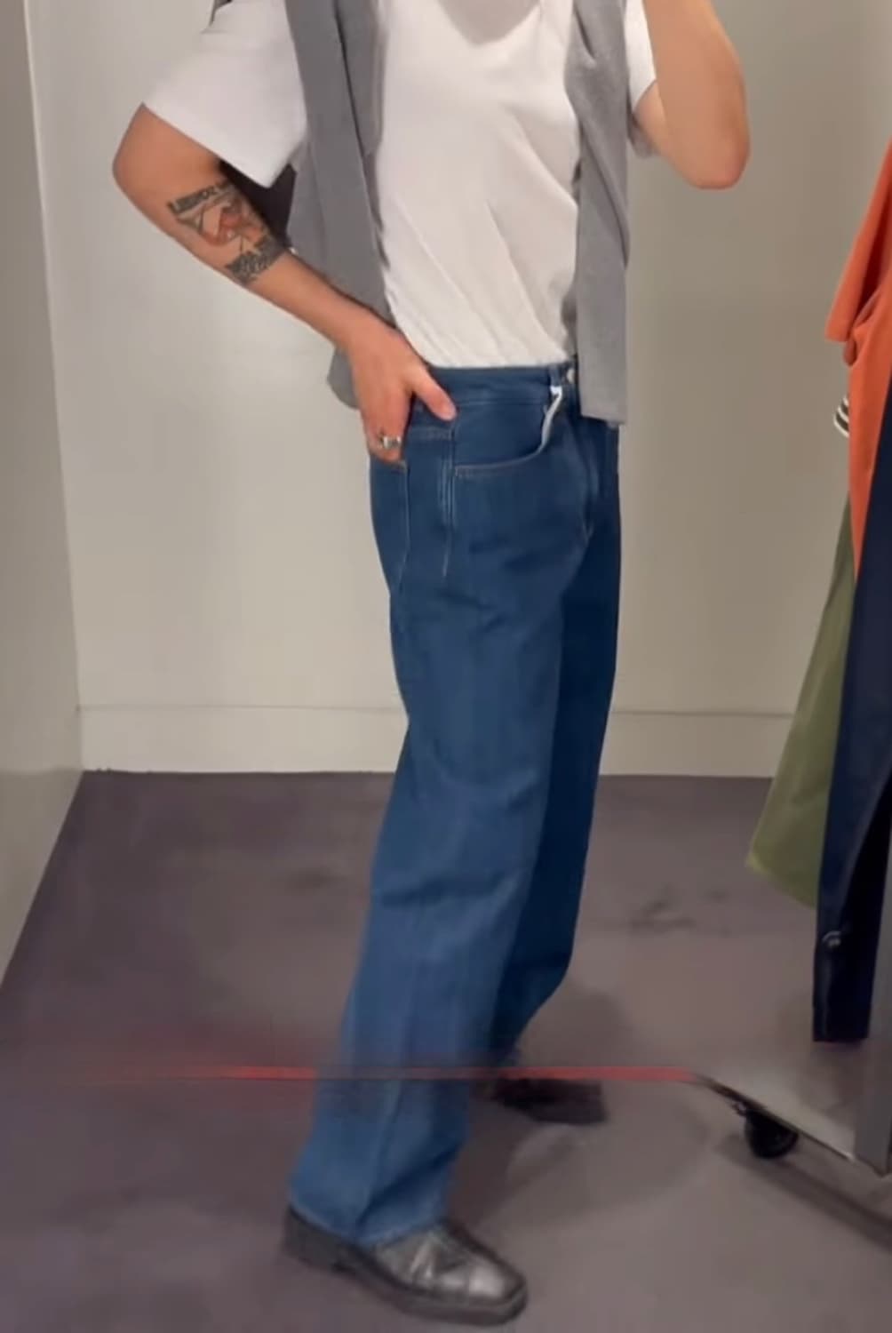 [L]코스 캐시미어 가디건 그레이 상품이미지2