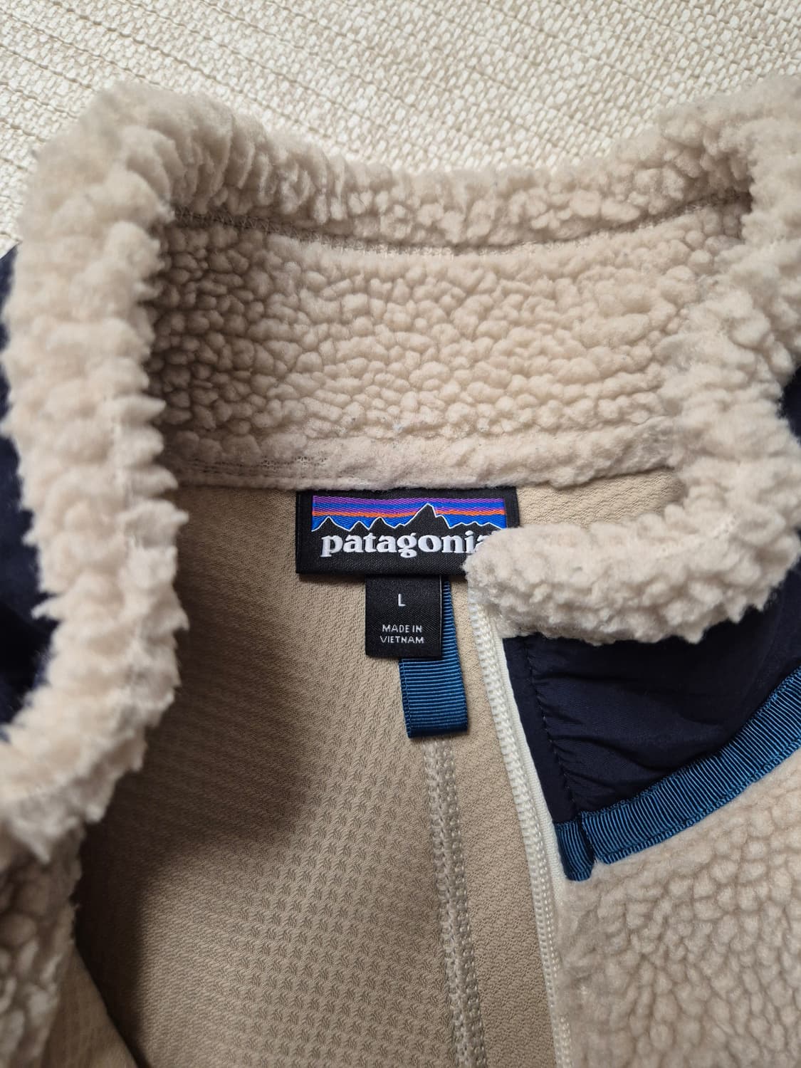 (L사이즈)파타고니아 레트로 후리스 내츄럴 상품이미지2