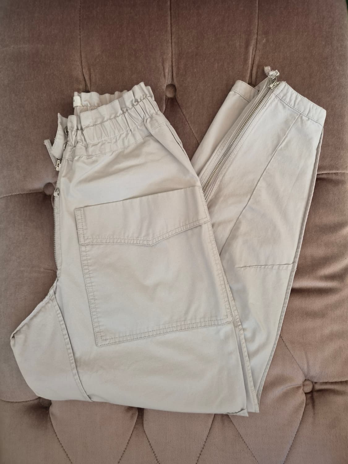 이자벨마랑 에뜨왈 여성 밴딩하이웨스트벌룬핏팬츠 034사이즈 상품이미지1