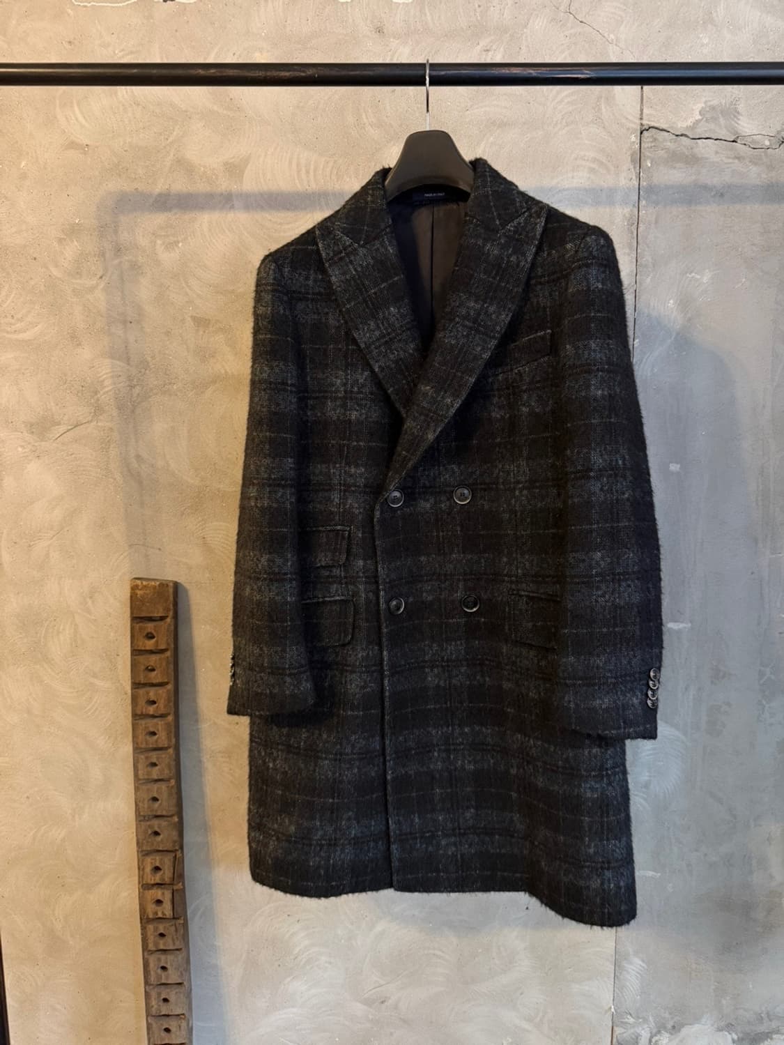 Al Duca D'Aosta 더블 브레스티드 코트 100 상품이미지10