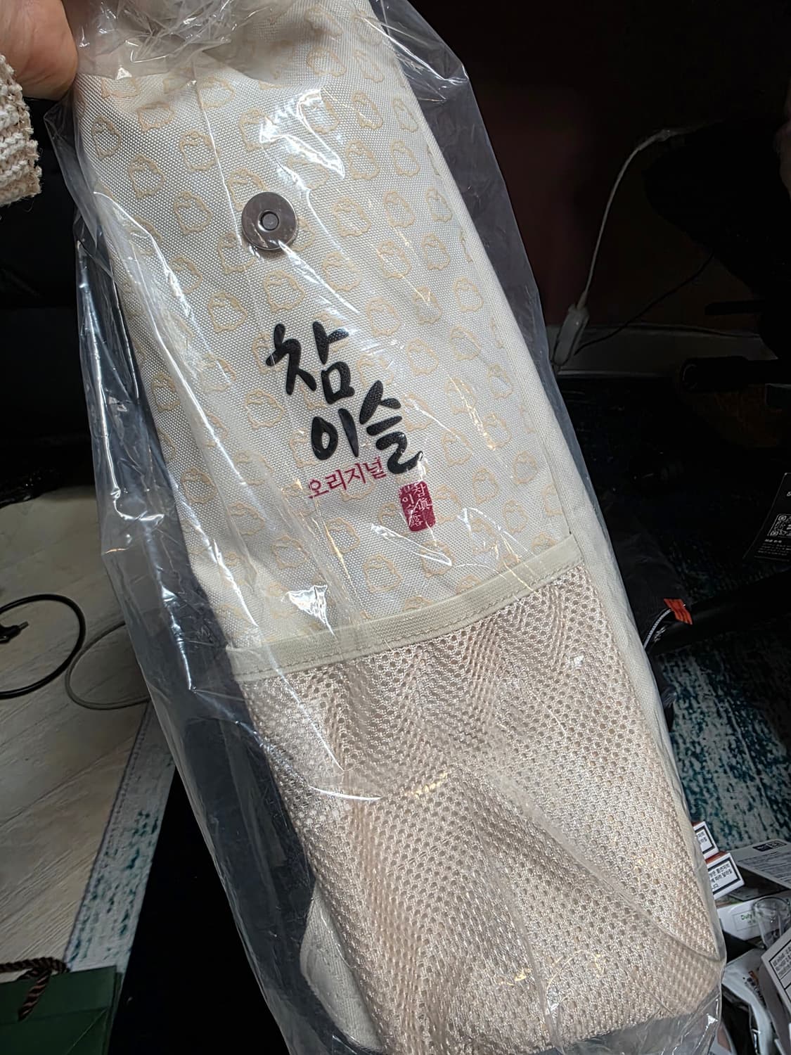  [새상품/한정판] 참이슬 오리지널 팩소주 모양 백팩 상품이미지6