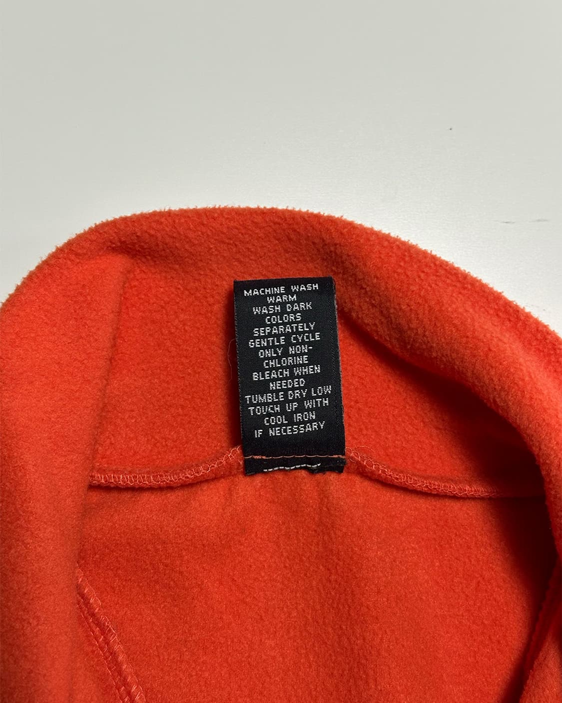 GAP 갭 반집업 후리스 오렌지 상품이미지4