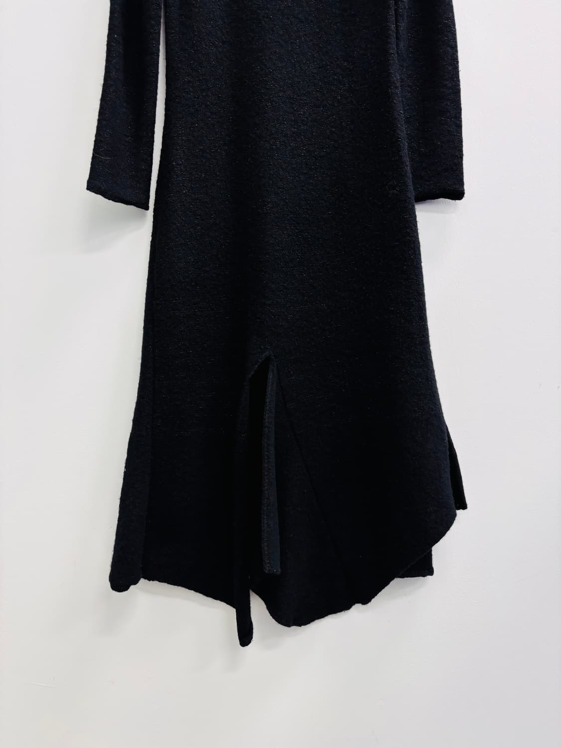 르메르(LEMAIRE) 울 블렌드 오픈백 롱 니트 원피스 상품이미지3