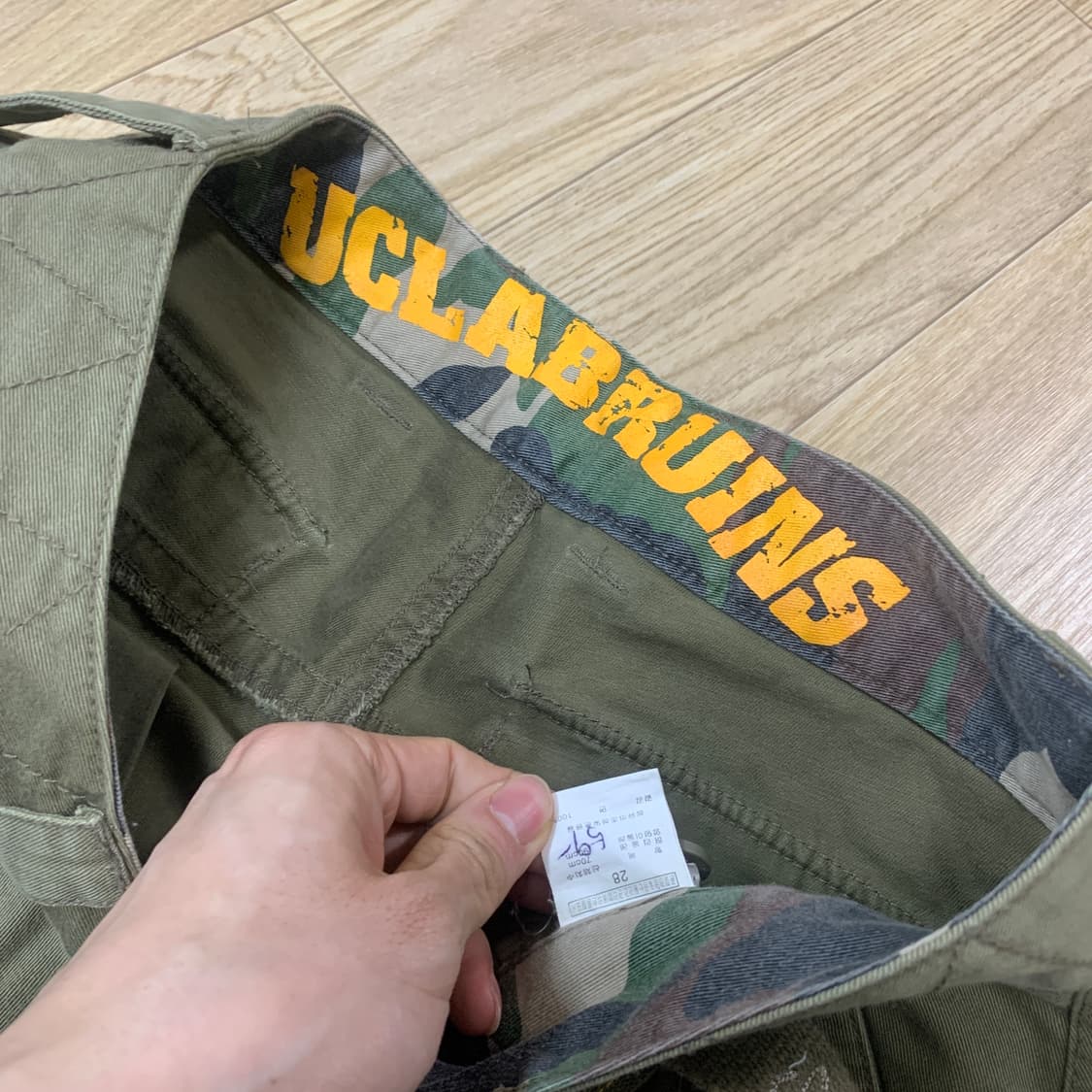 29)UCLA 빈티지 멜빵 7포켓 카고 팬츠 상품이미지5