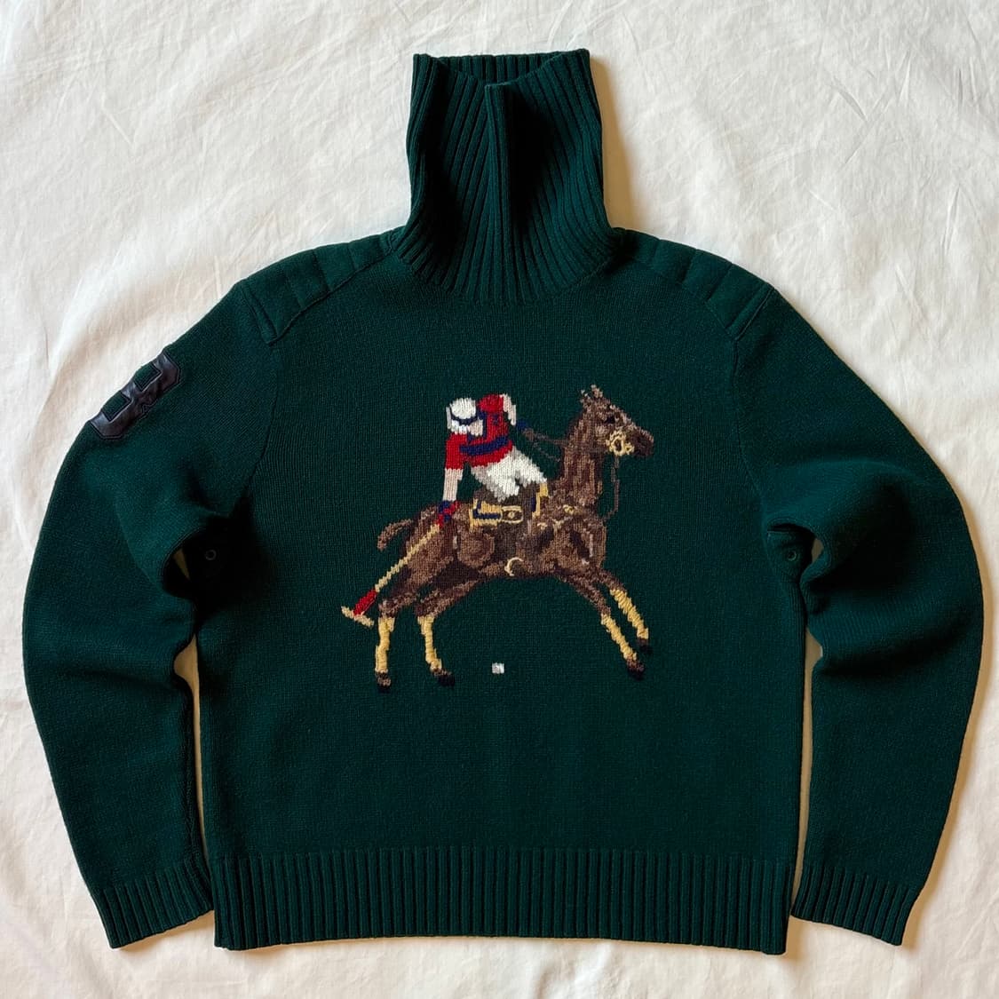 [LL] 90s 폴로 랄프로렌 폴로 플레이어 터틀넥 스웨터 상품이미지1