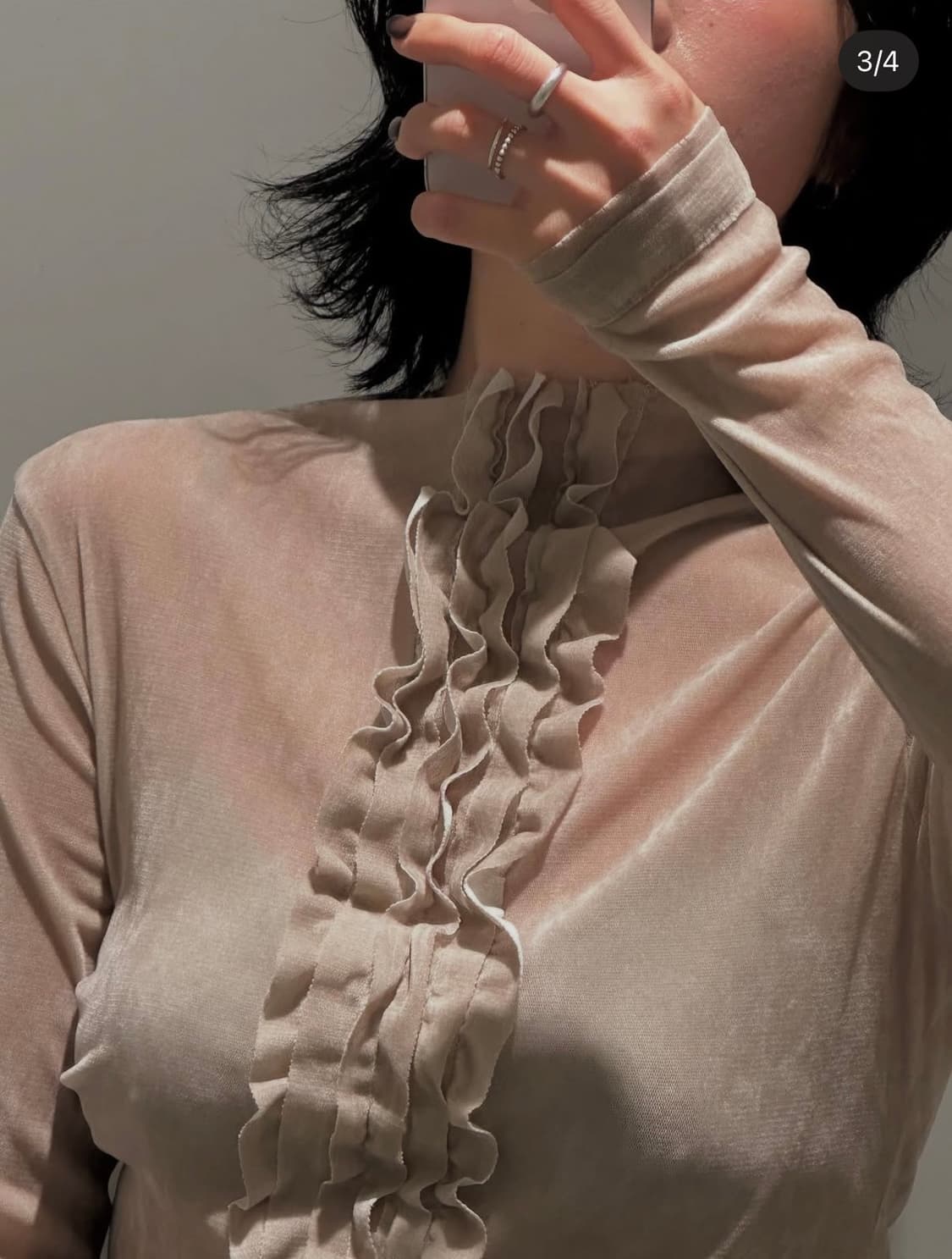 스탠드얼론 망사프릴블라 상품이미지6