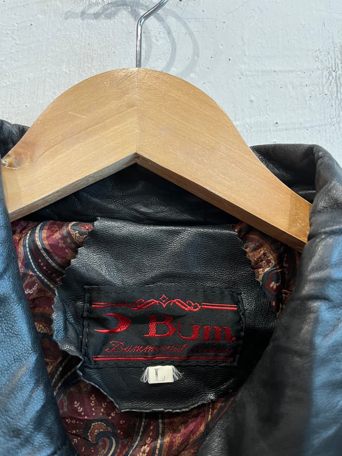 BUM 레더 카코트 L 상품이미지6