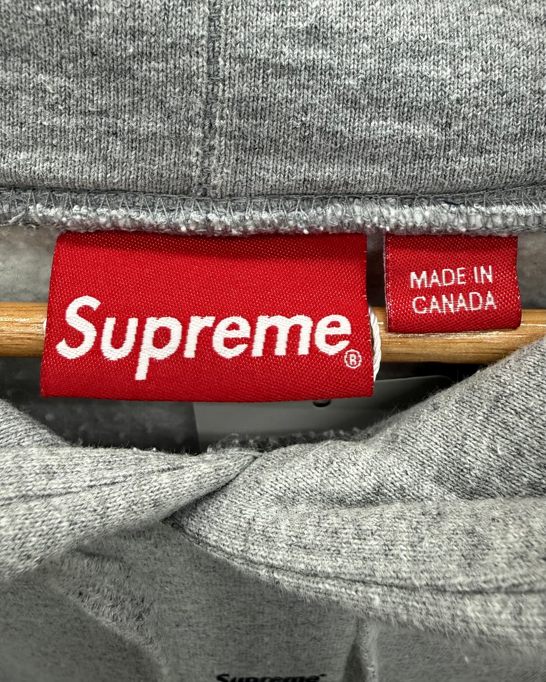 슈프림 Underline 헤비 스웻 후디 상품이미지4