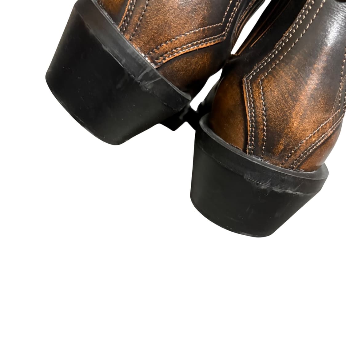 자라 리미티드 에디션 투톤 카우보이 웨스턴 부츠 42 270 상품이미지5