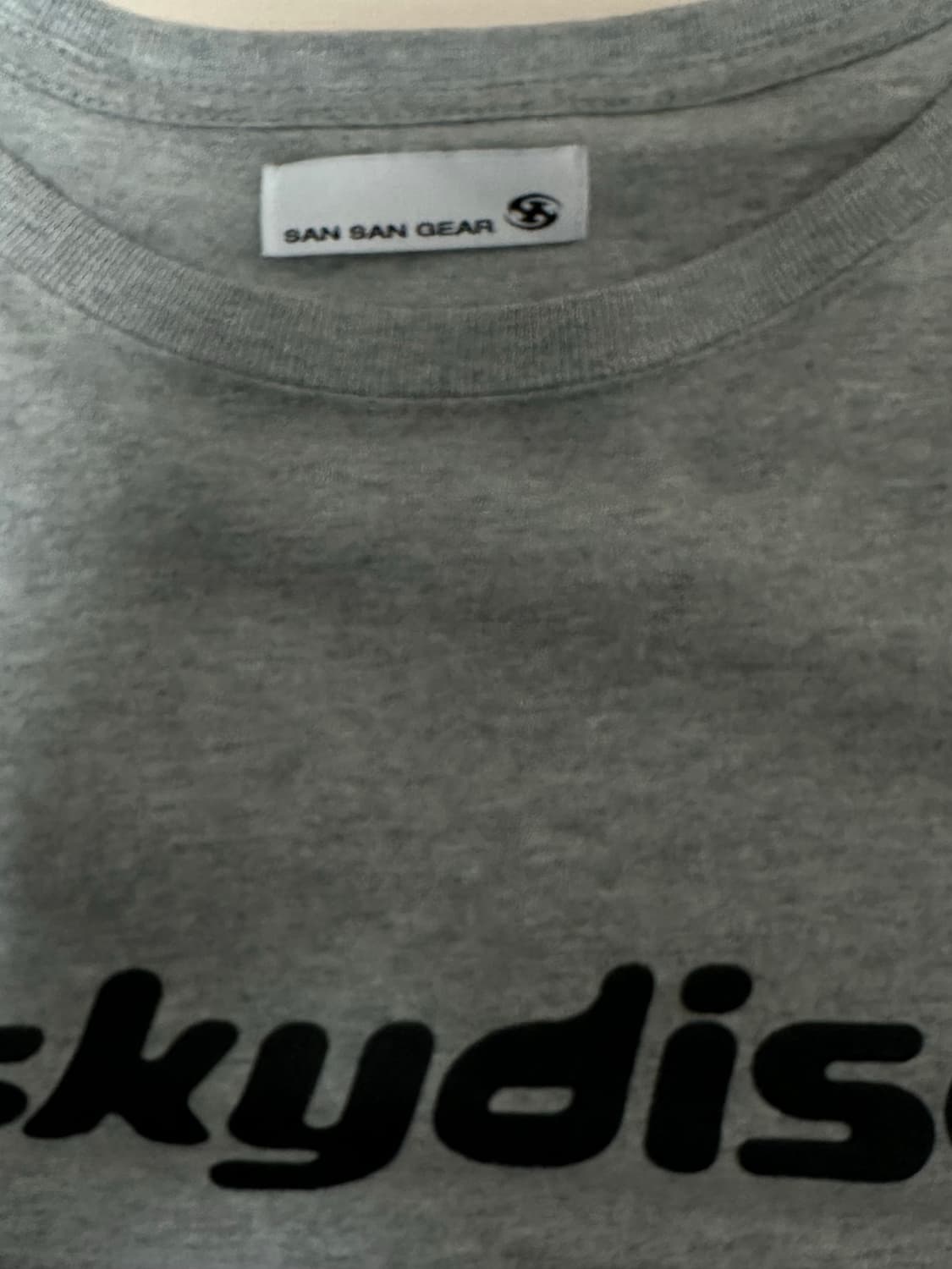 산산기어 22SS SKYDISC 티셔츠 상품이미지3