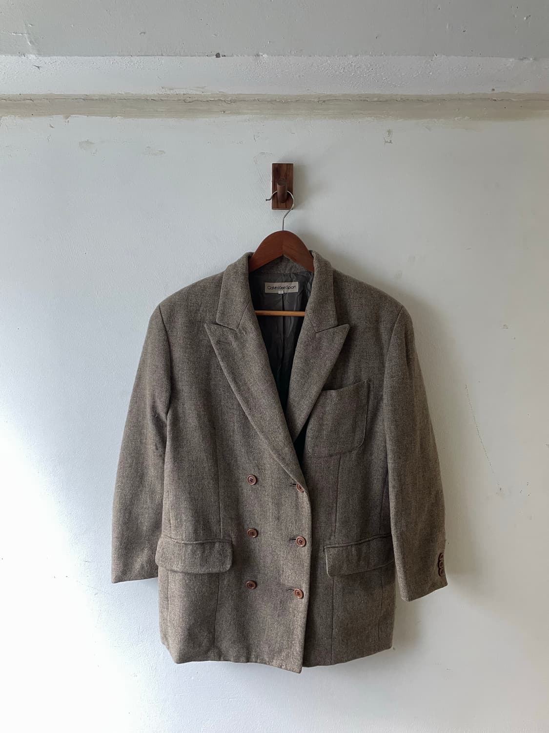 JPN Vintage Calvin Klein Wool Jacket 상품이미지1