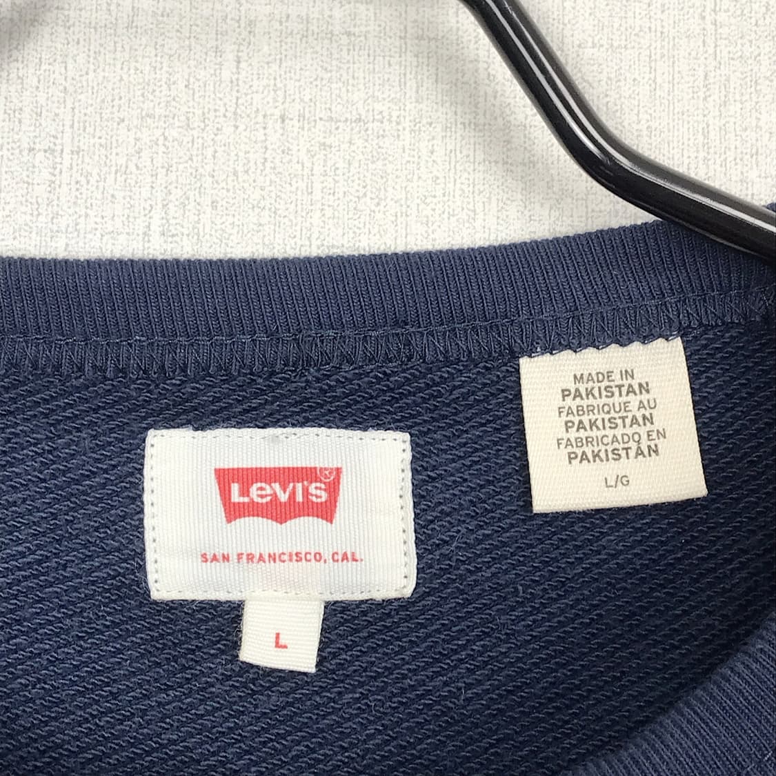 리바이스 Levi's 크루넥 맨투맨 티셔츠 남성L (100) 상품이미지7