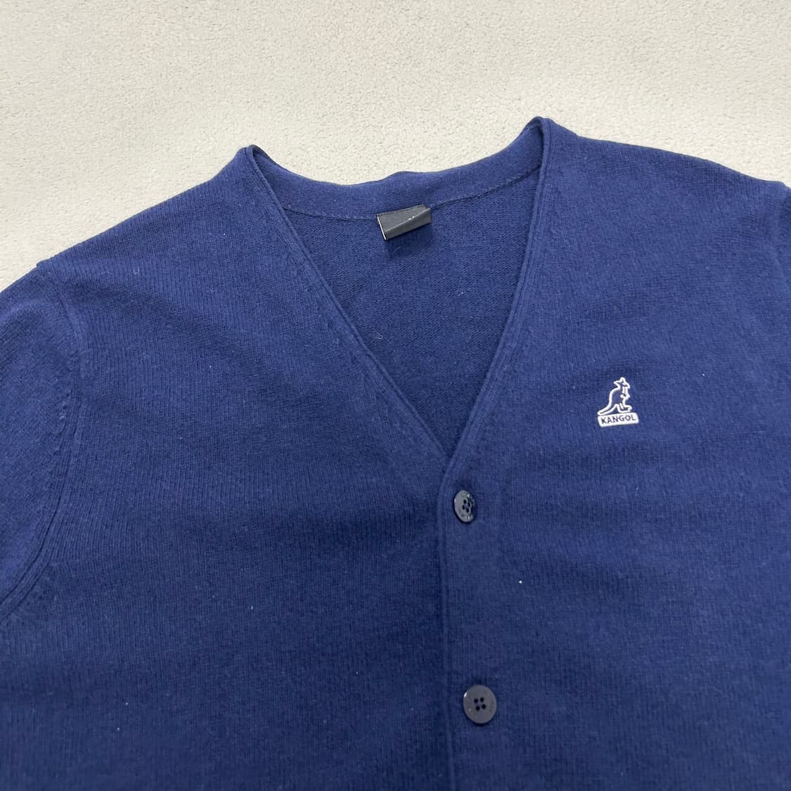 Kangol navy cardigan 상품이미지5
