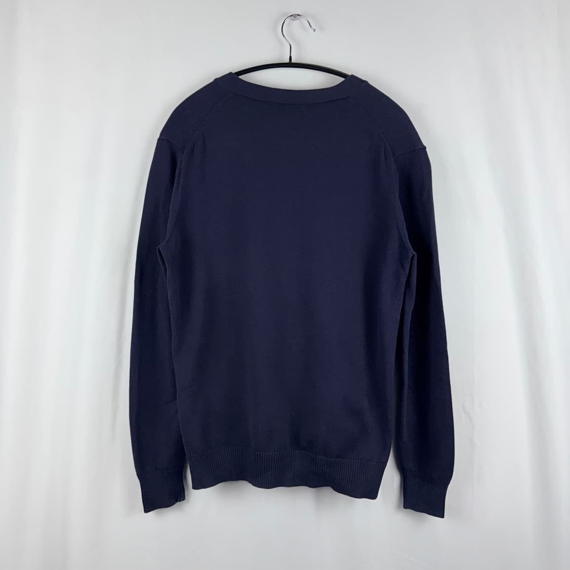 (XL) 폴로 랄프로렌 키즈/우먼스 코튼 브이넥 가디건 네이비 상품이미지5