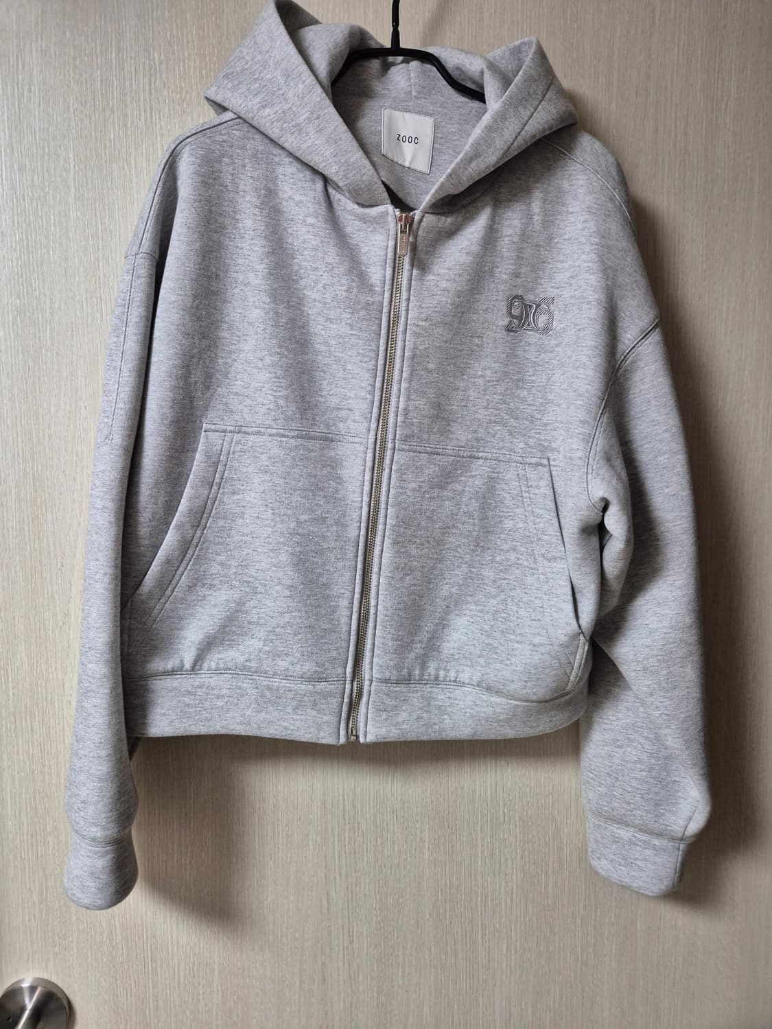 (24년) ZOOC 주크 네오프렌 로고  후드집업 55 상품이미지3