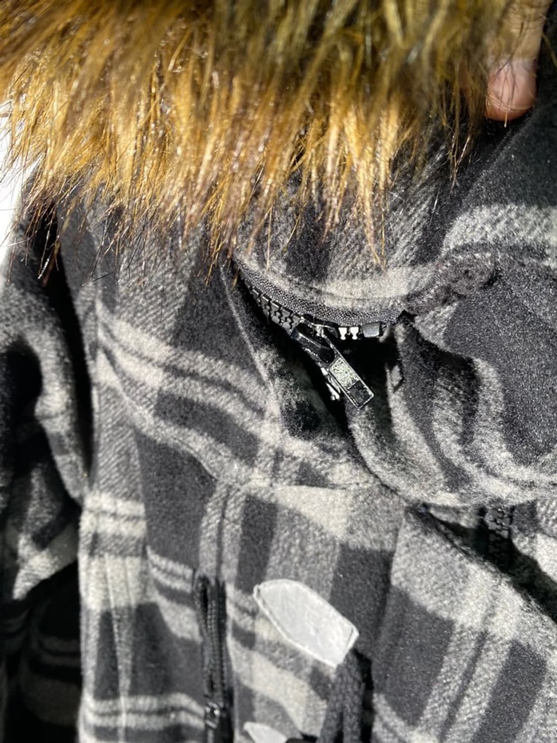 dipdeep 퍼 후드 떡볶이 자켓 상품이미지3