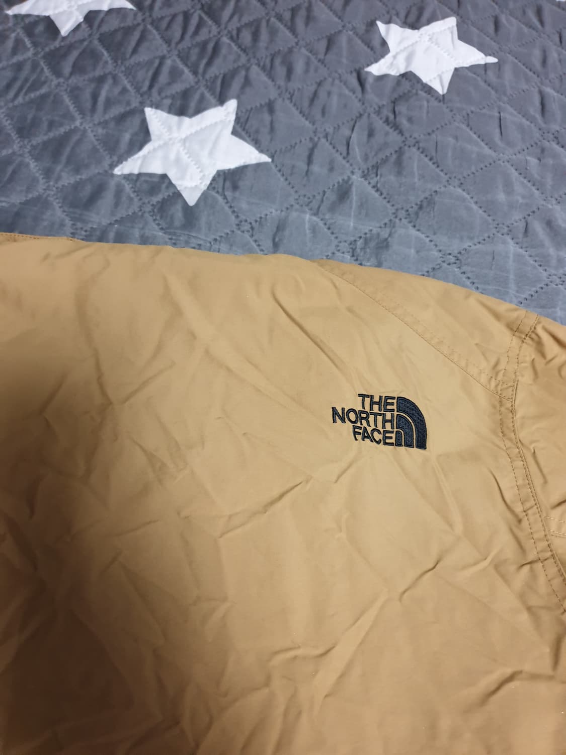 노스페이스 올드스쿨 유틸리티 바람막이 집업 자켓 머스타드 (L) 상품이미지3