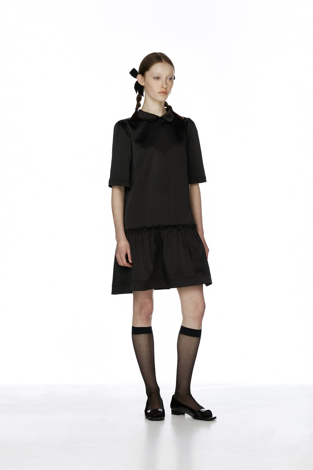 버뮬라 개더 프릴 드레스 상품이미지2