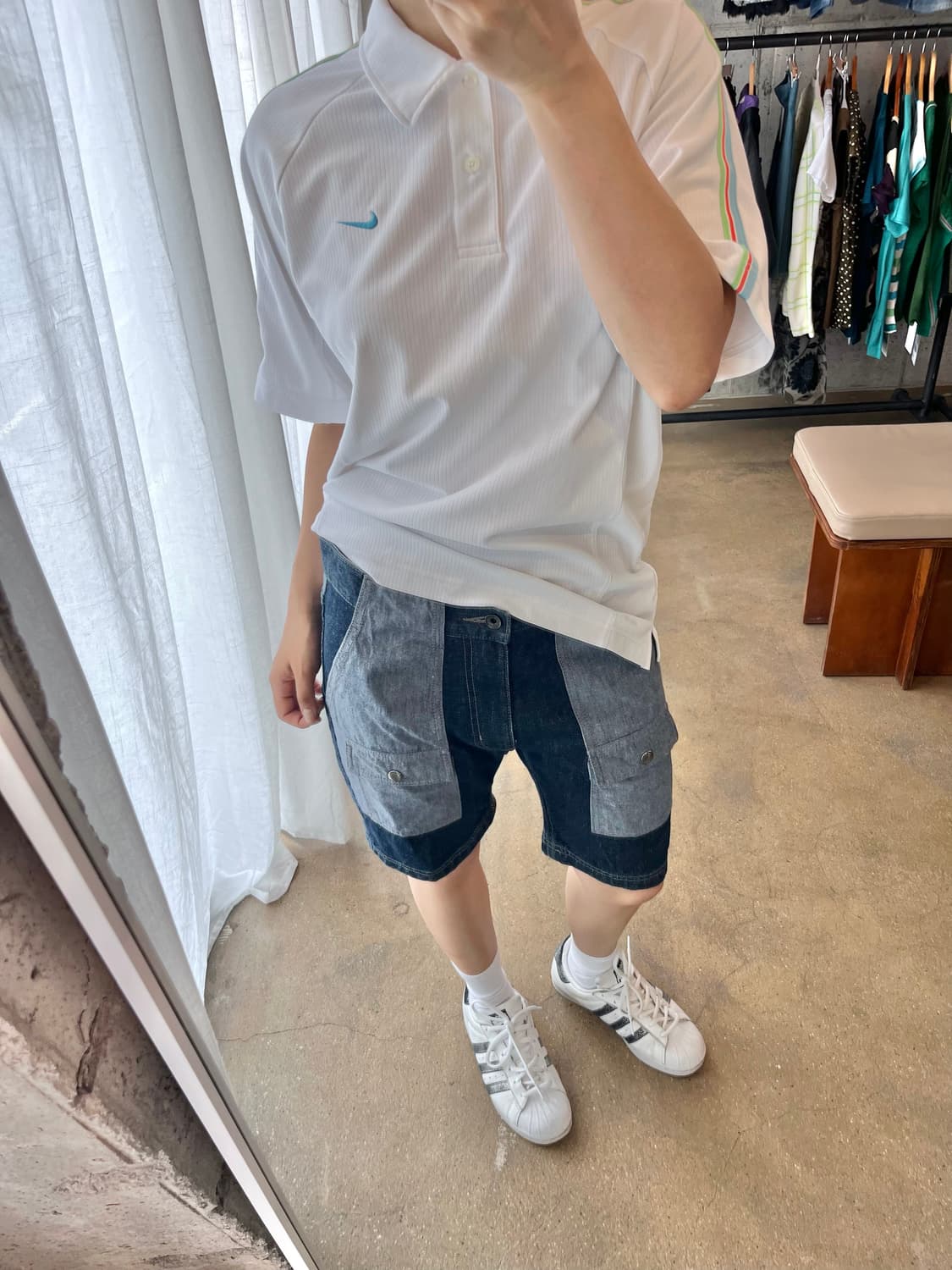 나이키 블루 로고 티 상품이미지7