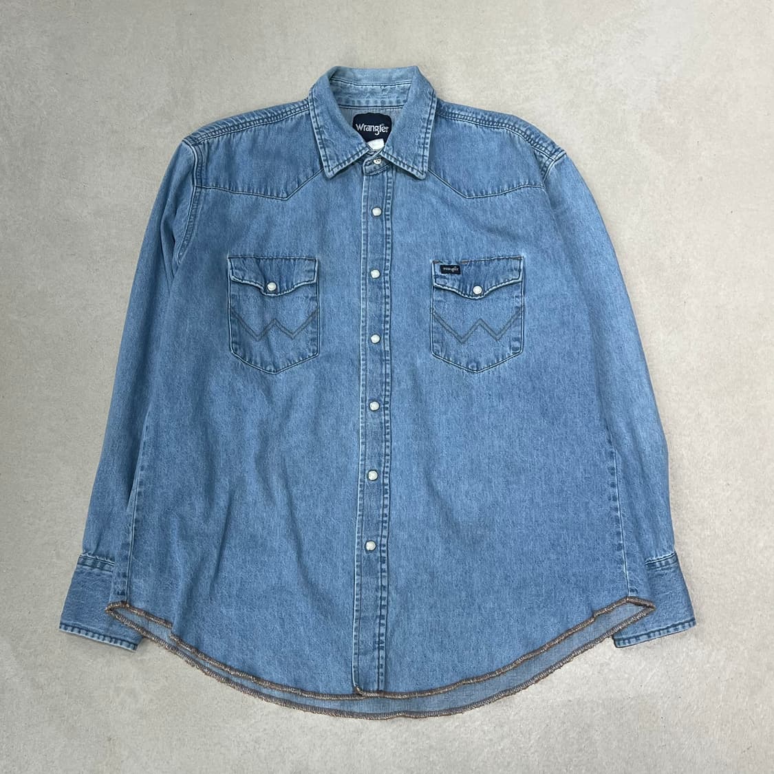 랭글러 워크 데님셔츠 s08976 상품이미지1