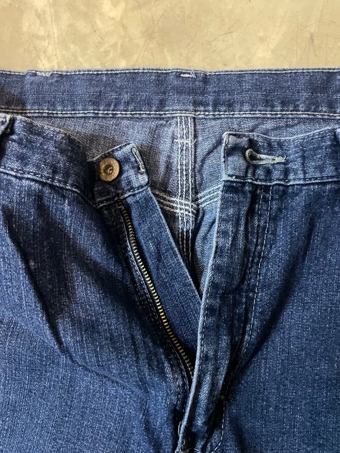 90~00s 빈티지 Lee Dungarees 카펜터 데님 36x32 상품이미지4