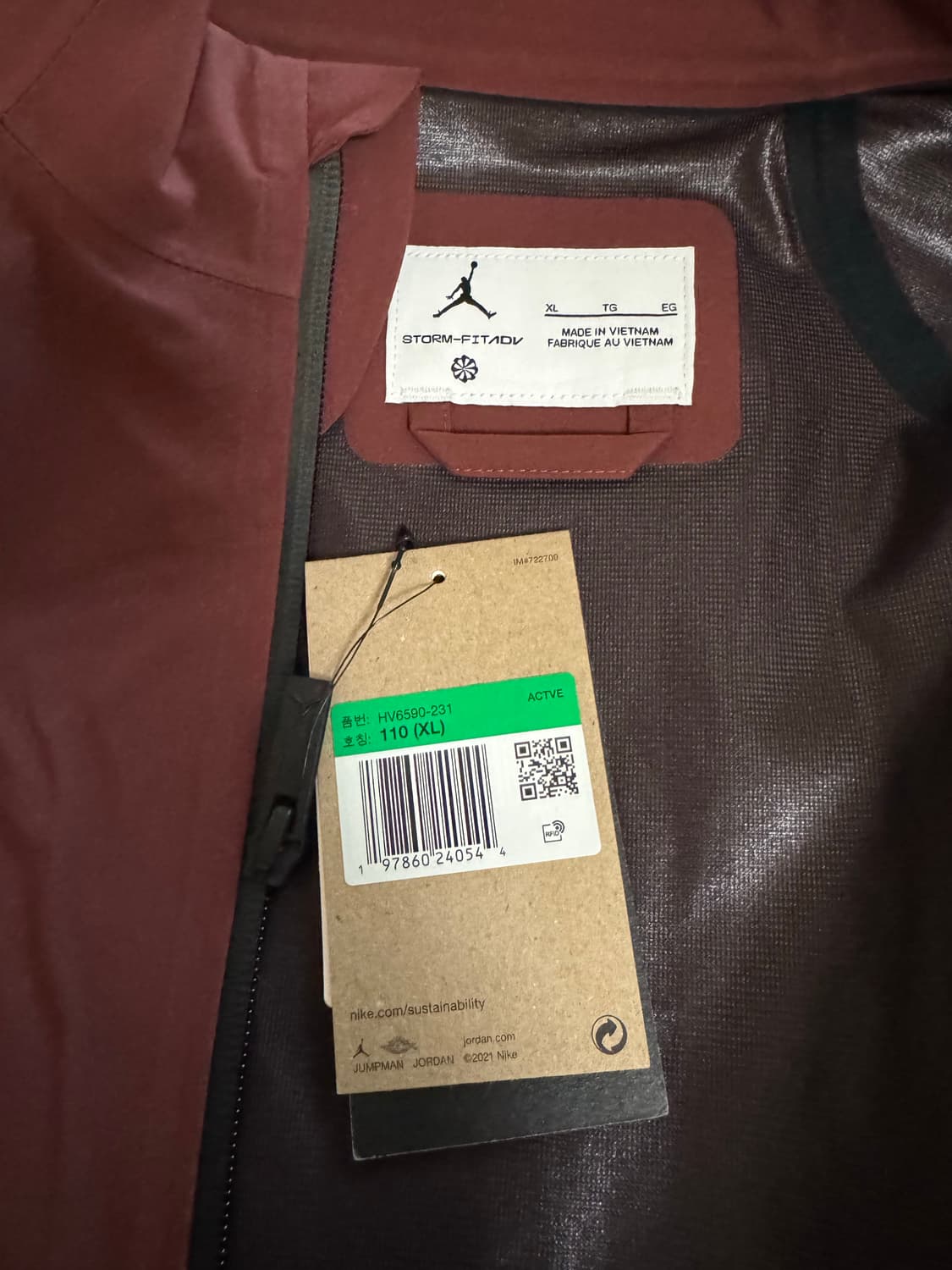 조던 스톰핏 ADV 자켓 XL 상품이미지5