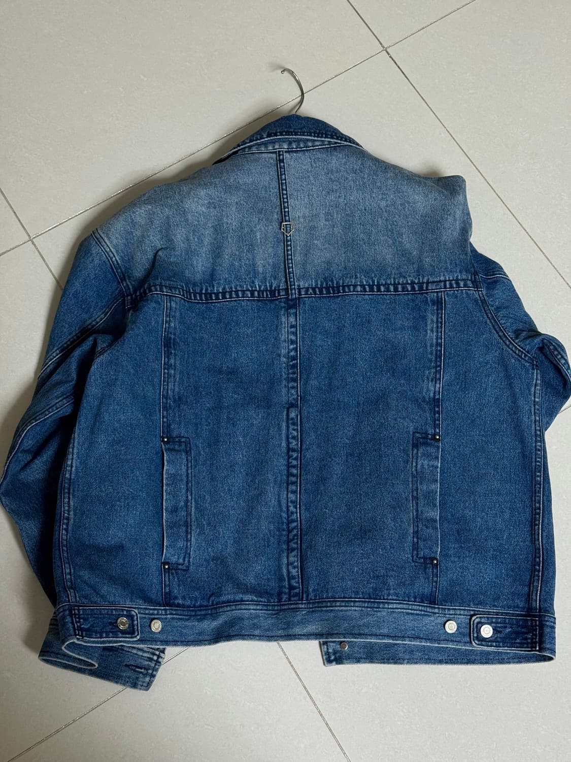 송지오 패치데님자켓 상품이미지2