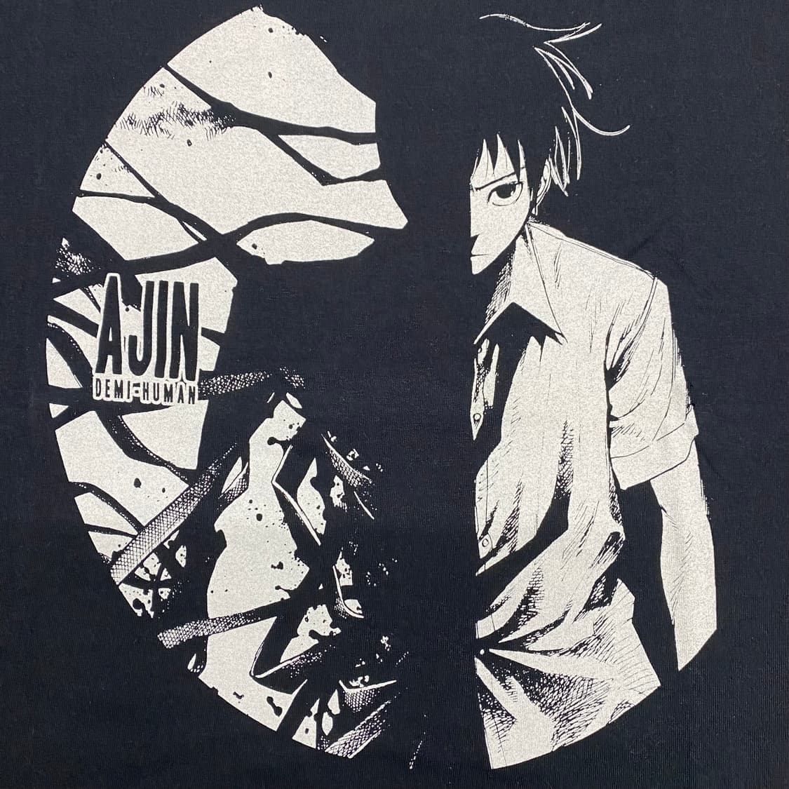 아인 오피셜 애니메이션 티셔츠 상품이미지4