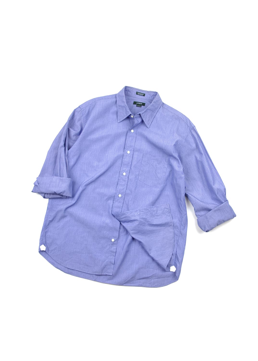 J.CREW 스트라이프 코튼 셔츠 블루  상품이미지7