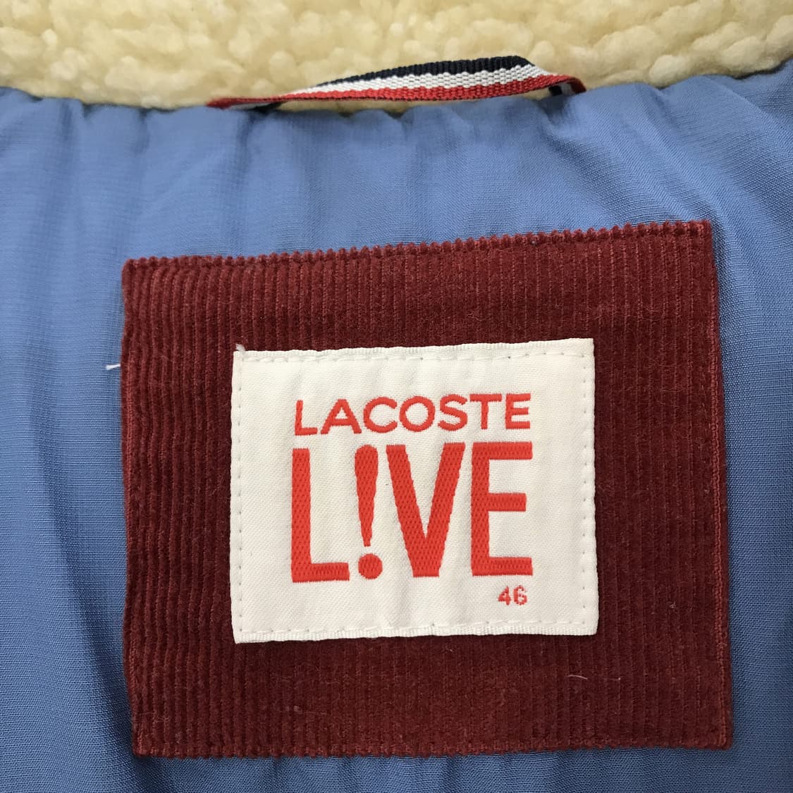 라코스테 라이브 덕다운 숏패딩 [여성90사이즈] 상품이미지4