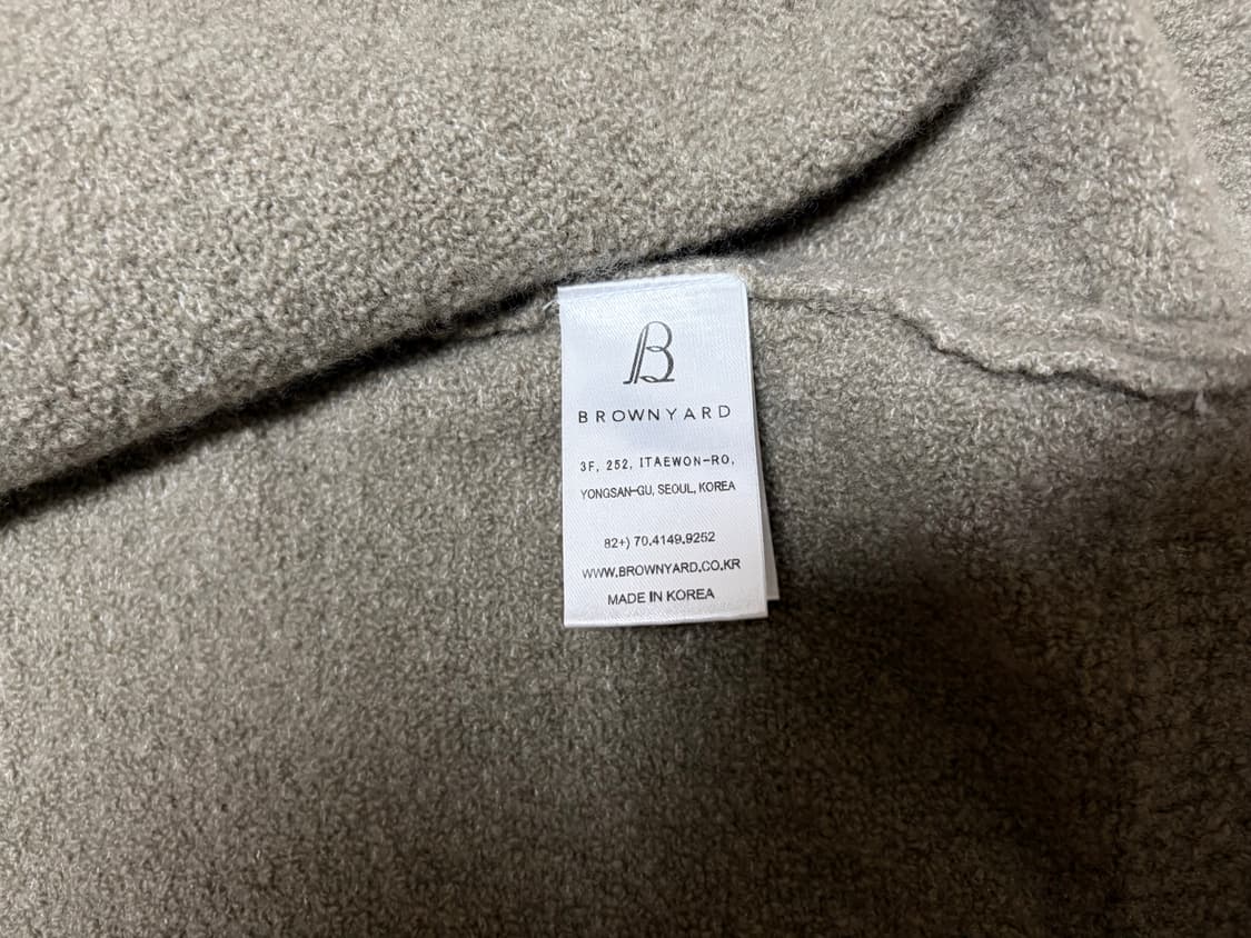 [3] 22fw 브라운야드 카라가디건 상품이미지7