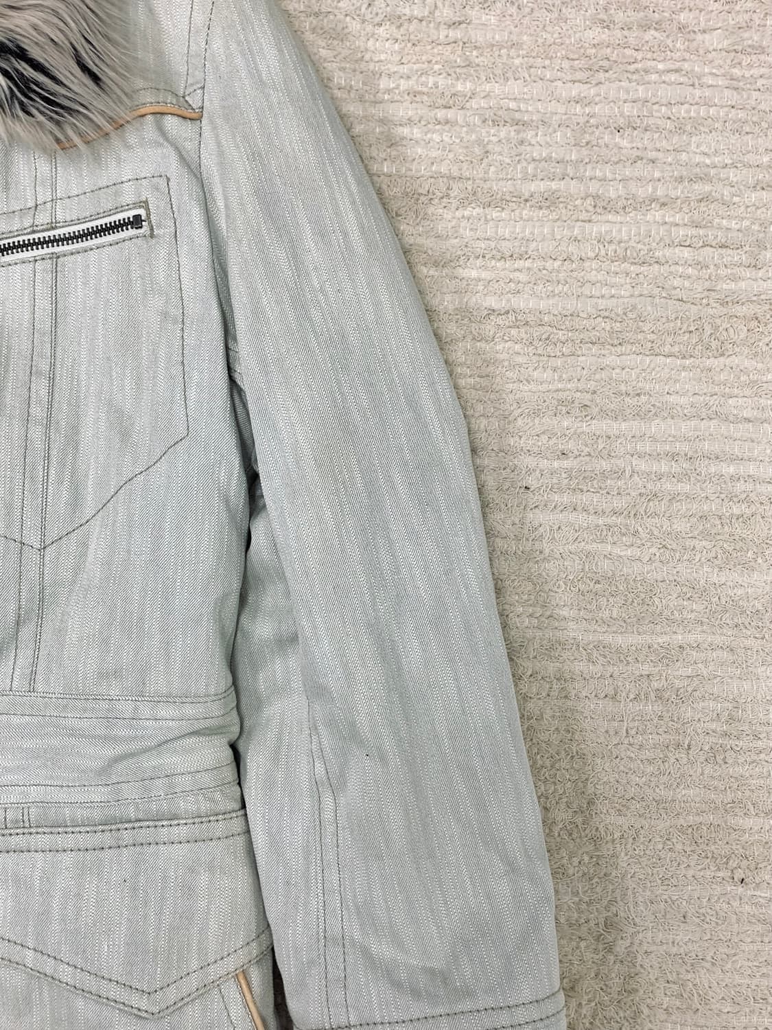 Ivory Western Fur Jacket 상품이미지2