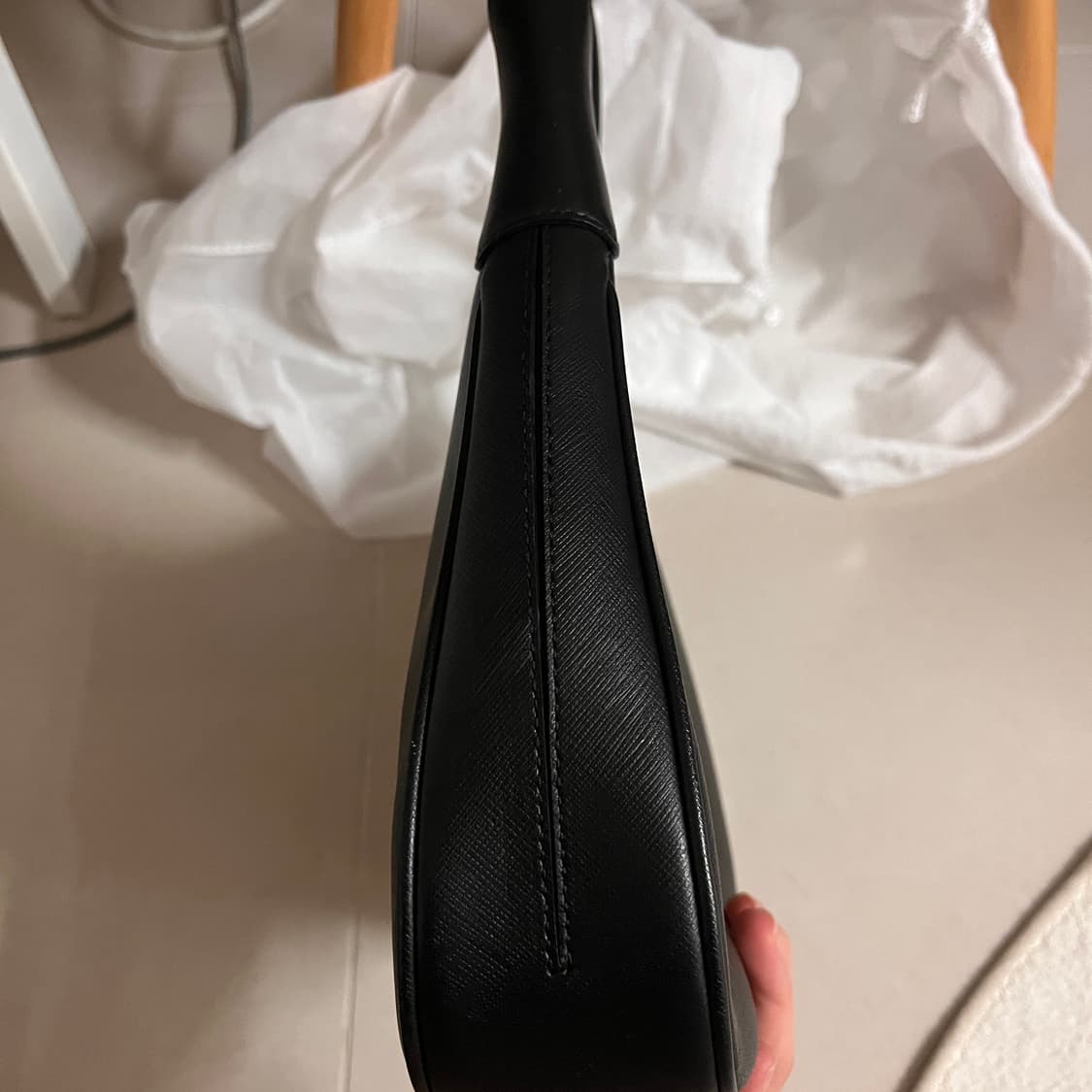 페레가모 블랙 간치니 숄더백 상품이미지7