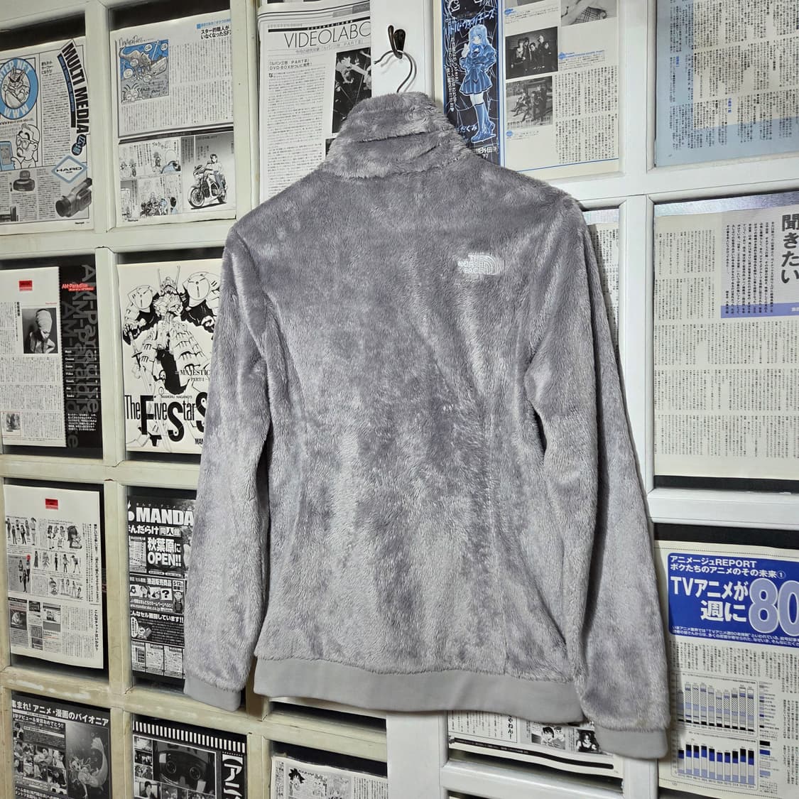 노스페이스 실버 그레이 플리스 집업 상품이미지6