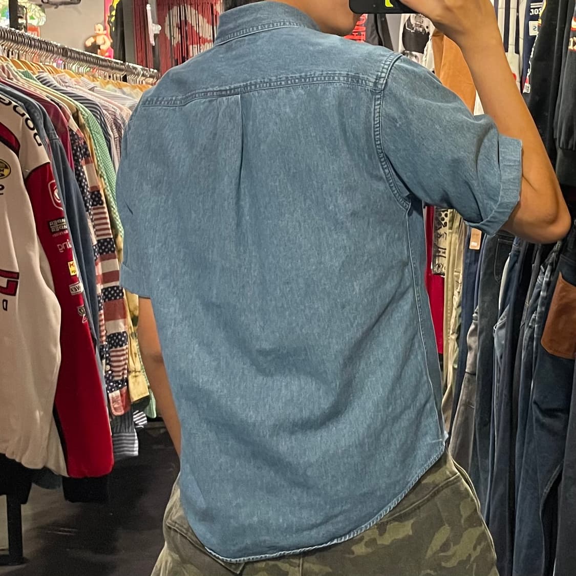 [IM] carhartt 칼하트 데님 반팔셔츠 상품이미지7