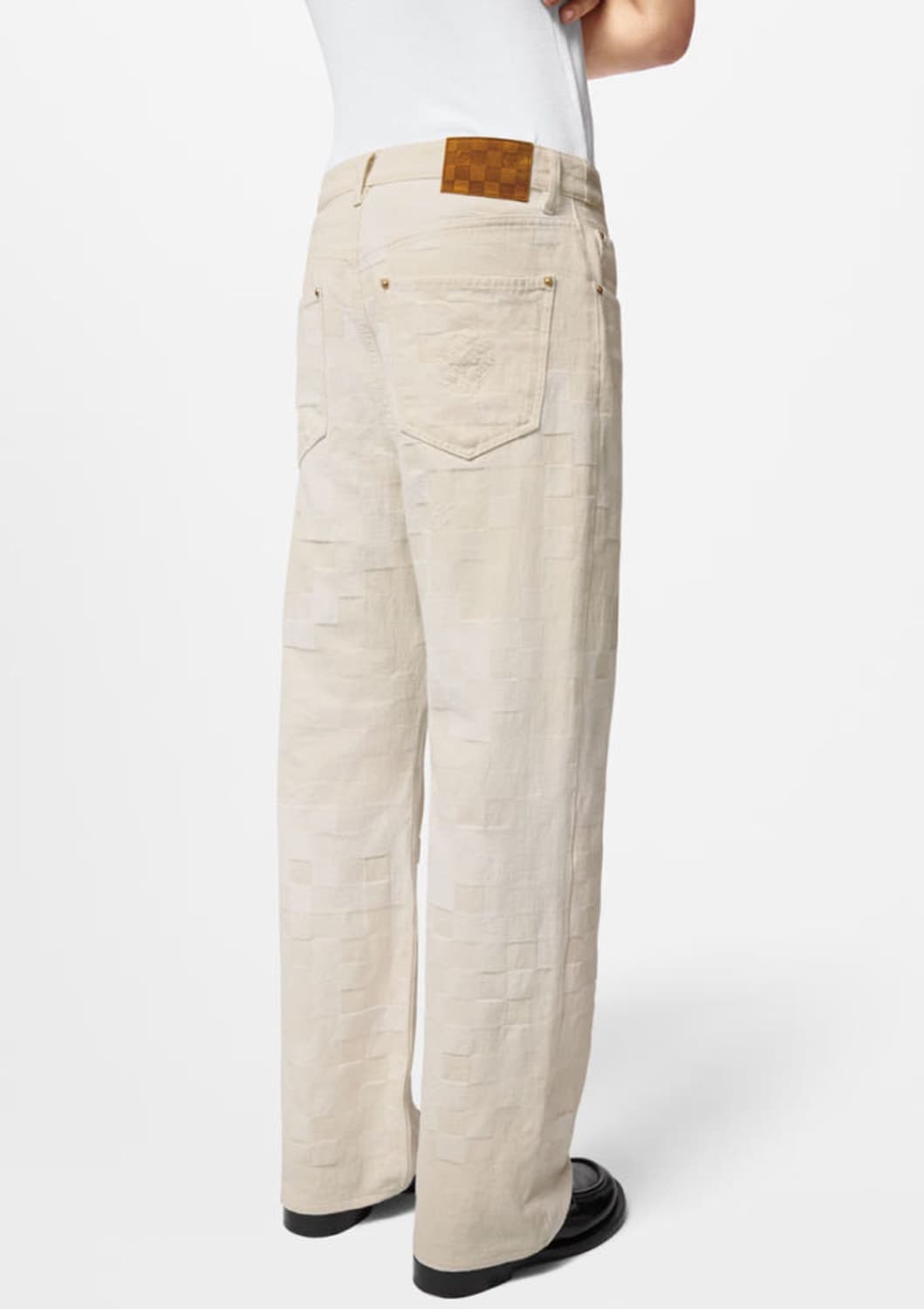 루이비통 다미에 스케이터 모티브 데님팬츠 34 상품이미지4