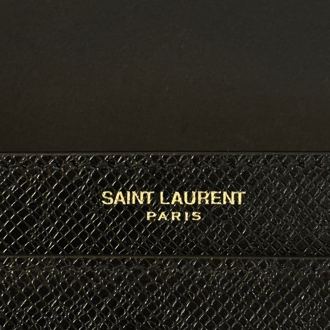 [새상품급/풀구성] 입생로랑 선셋백 미디움 체인백 블랙 골드 텍스타일 상품이미지9