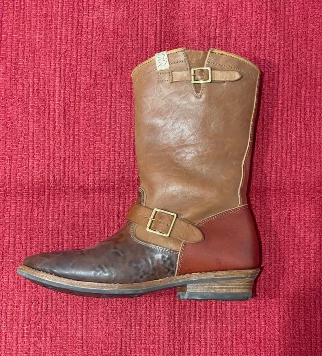 10.5) 비즈빔 two 부츠 브라운 상품이미지1