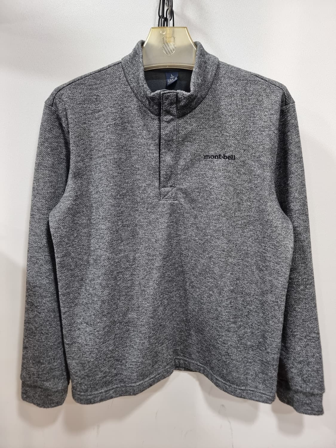 몽벨 기모 니트 반집업 (D106 상품이미지1