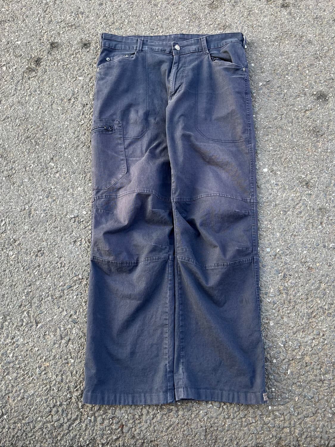 oxylane faded double knee work pants 상품이미지3