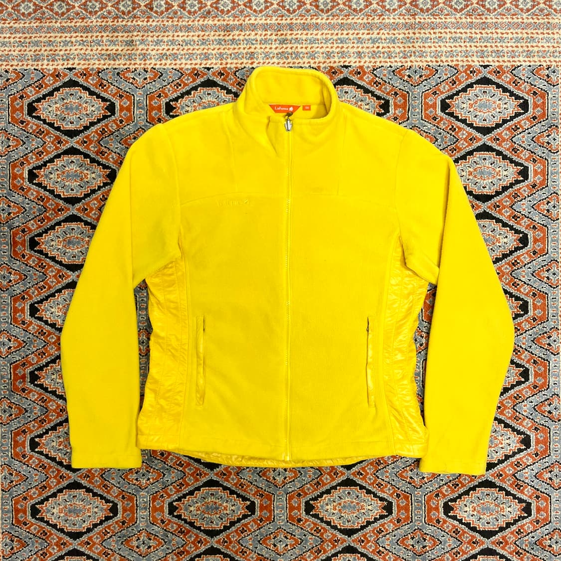 라푸마 옐로우 집업 플리스 자켓 여성100 상품이미지1