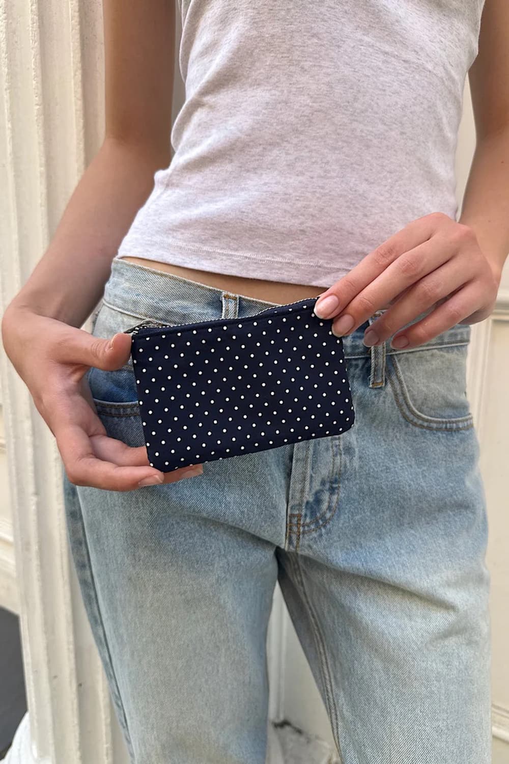 새상품) 브랜디멜빌 도트 지갑 POLKA DOT COIN PURSE 상품이미지1