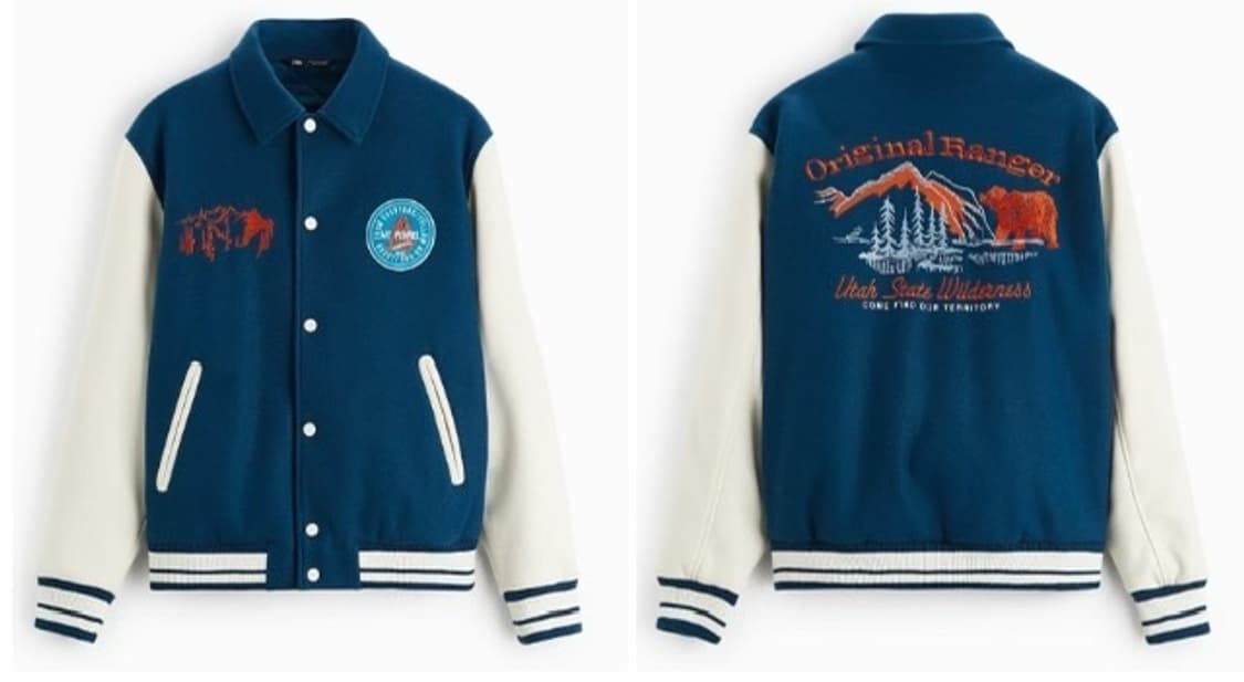 자라 / 패치 바시티 자켓, 스타디움 자켓 / XL 상품이미지8