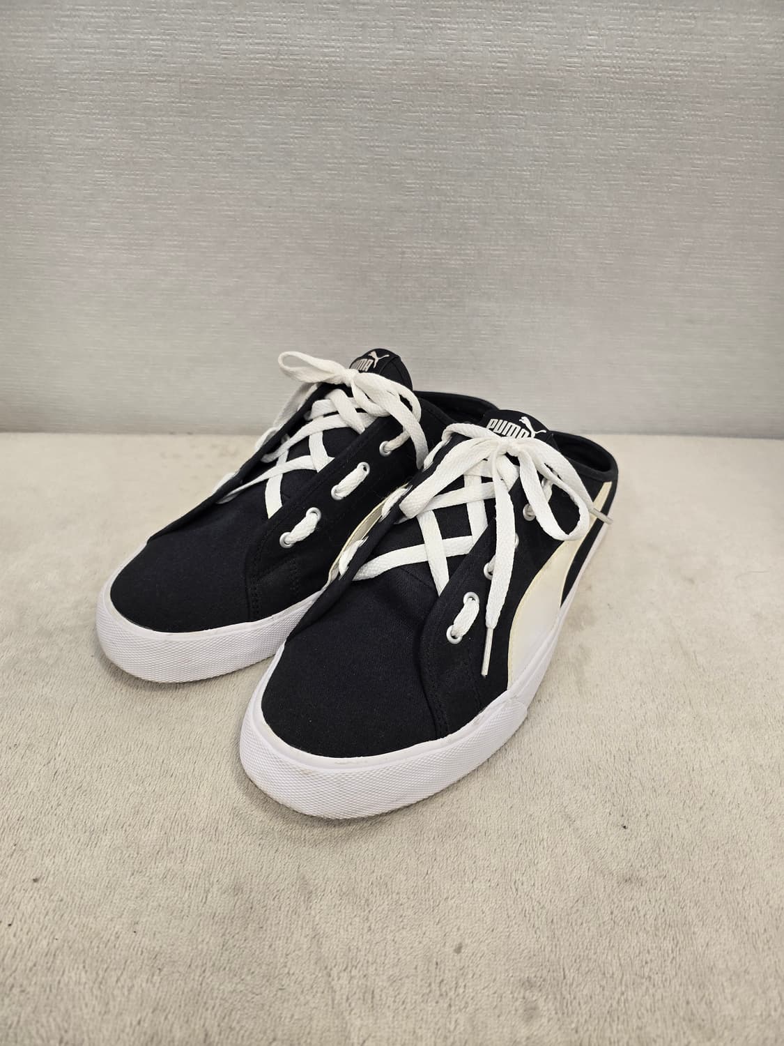 푸마 소프트폼 뮬 스니커즈 블랙 270mm 상품이미지1