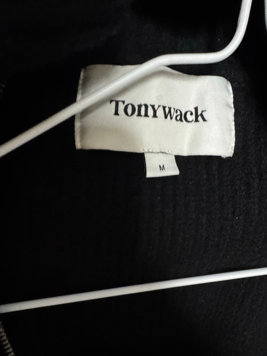 토니웩 사선 니트 집업m 상품이미지2