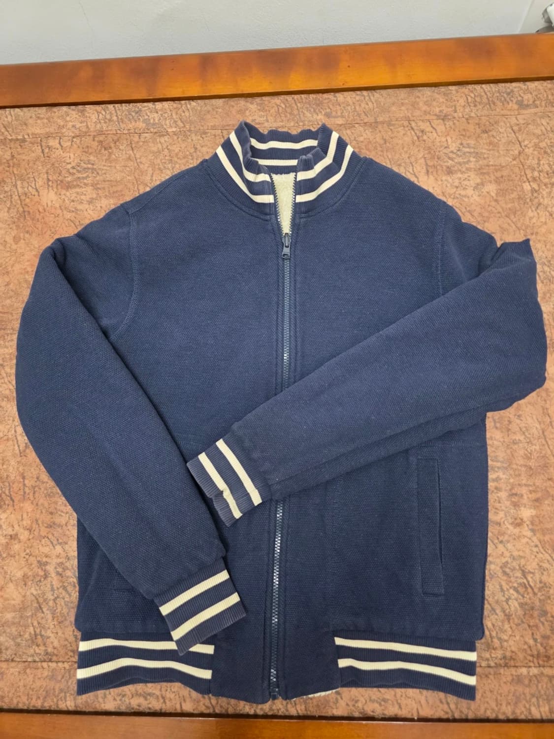 타미힐피거 리버시블 양면 후리스 자켓 S 상품이미지6