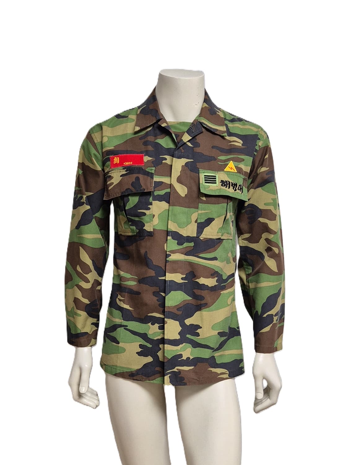 해병대 구형 병장 후기형 동계 전투복 상의 자켓 (S) 상품이미지1