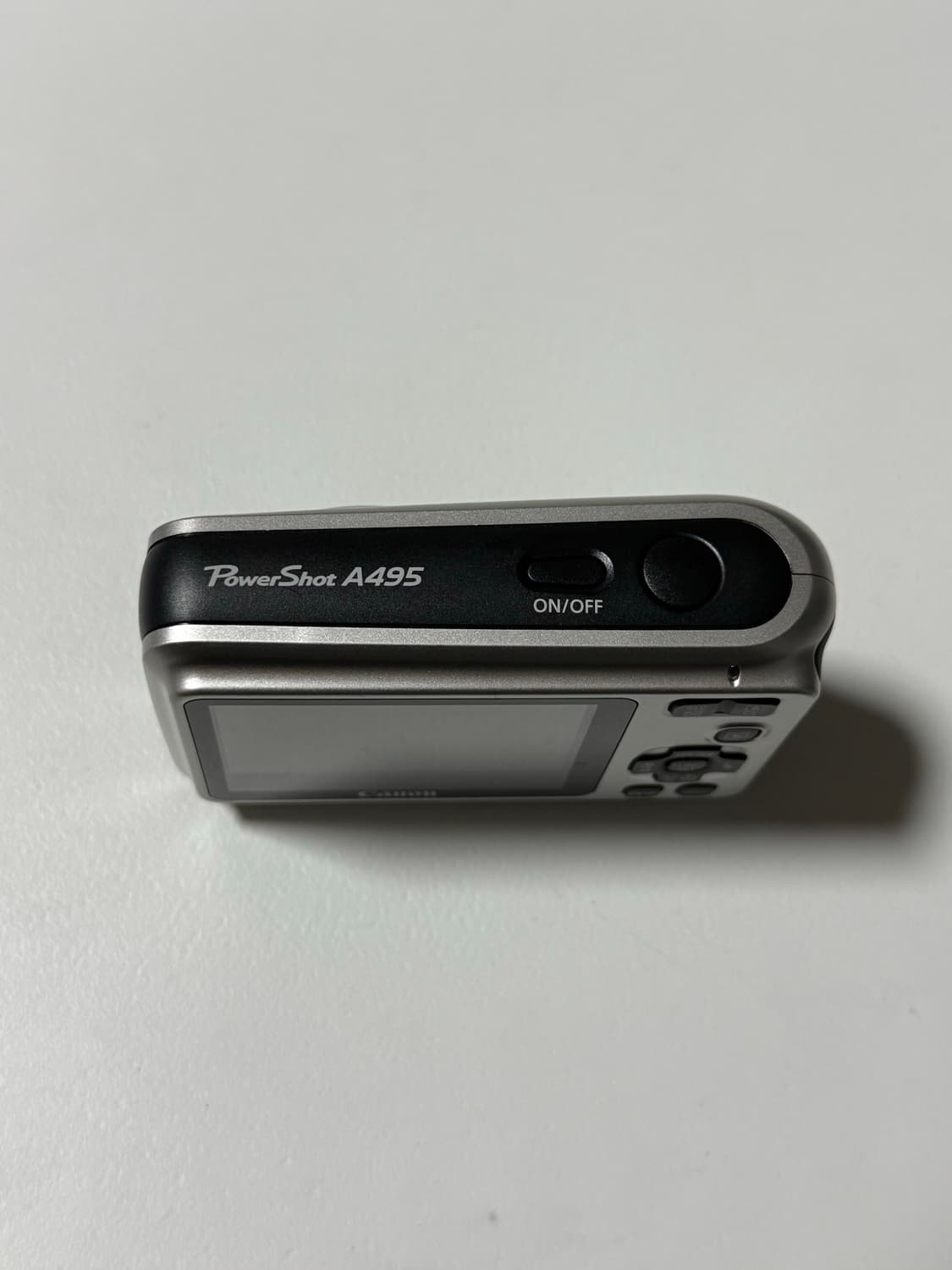 희귀 실버 빈티지 디카 캐논 파워샷 a495작례o 상품이미지6