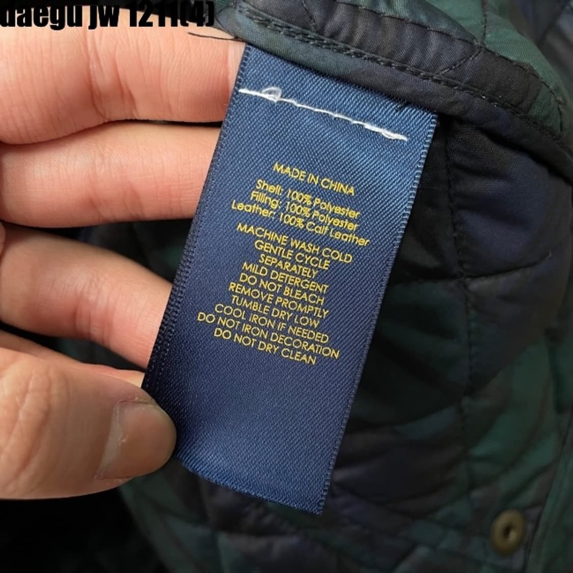 폴로 체크 자켓 상품이미지6