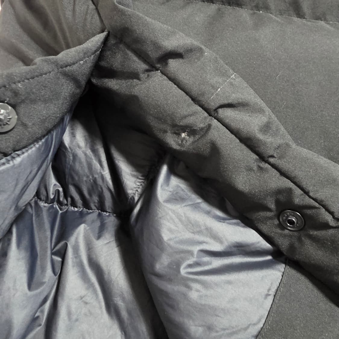 (M)노스페이스 팀코리아 패치 구스다운 롱 패딩 상품이미지6